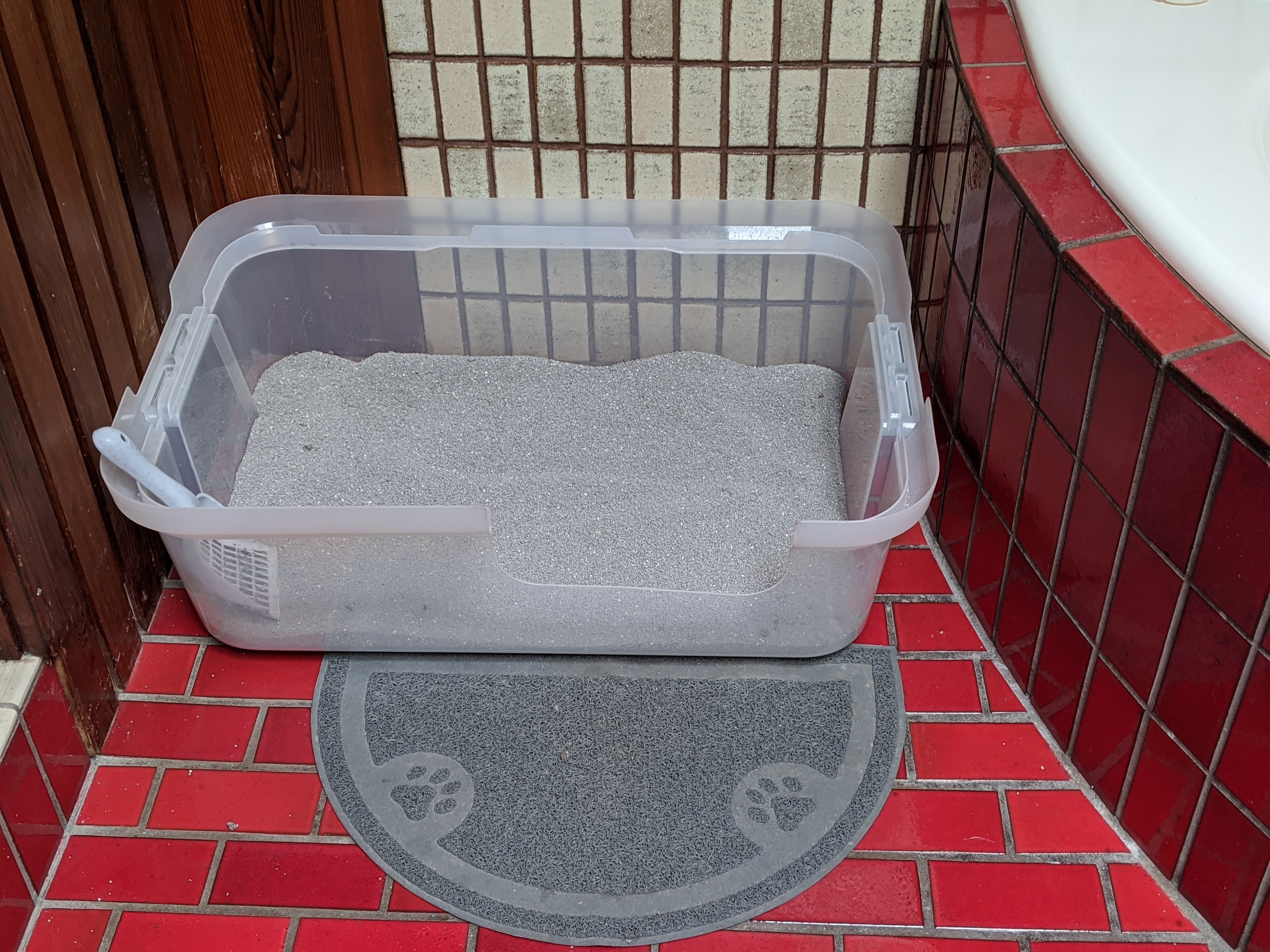 reject shop cat litter tray